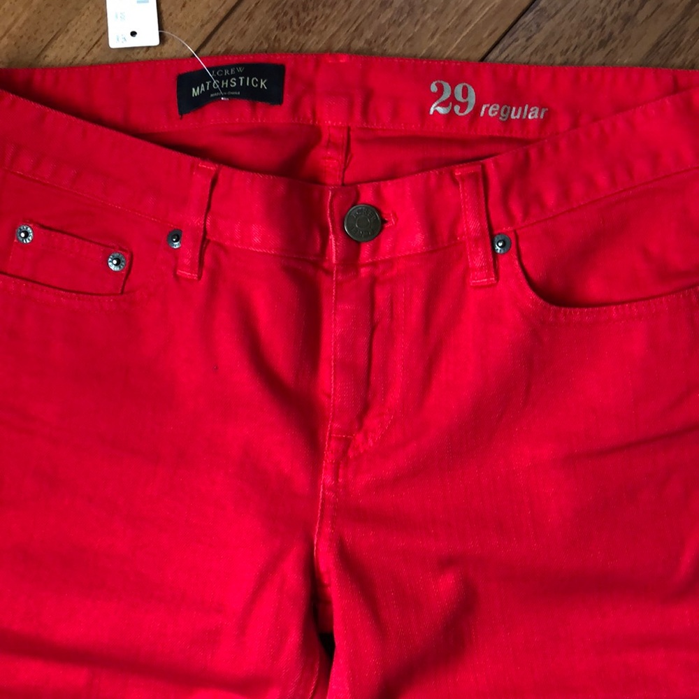 NWT J Crew Matchstick Jeans - Picture 3 of 4